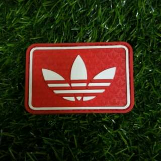 Adidas แผ่นยางตีนตุ๊กแก มีกาวในตัว สีแดง เครื่องประดับแฟชั่น