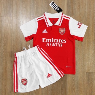 ชุดบอลเด็ก อาร์เซนอล Arasenal Kit 2022/23 AAA (TTพร้อมส่ง)