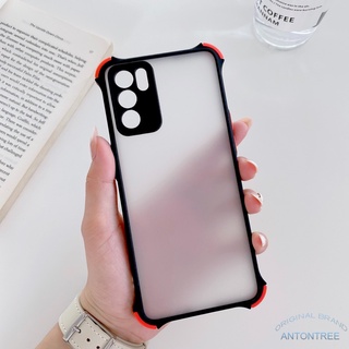 เคสโทรศัพท์กรอบโปร่งแสงกันกระแทกสําหรับ Oppo Reno6 6Z 5 4 Reno6 Z 5G