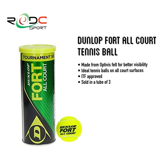 ลูกเทนนิส Dunlop Fort All Court