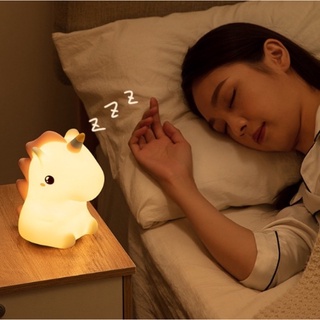 LED night light ซิลิโคนการ์ตูนนุ่มๆ ส่องแสง