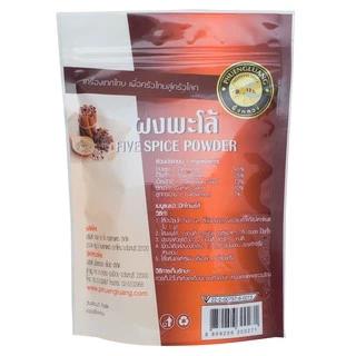 ผงพะโล้ 500 กรัม บรรจุถุงซิปล็อค ตรา ผึ้งหลวง - Five spice powder 500 g.