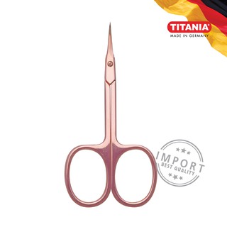 TITANIA Cuticle scissors 9 cmไททันย่า กรรไกรตัดจมูกเล็บ 9 ซม.