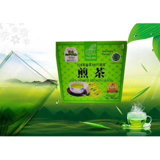 OSK Japanese Green Tea Leaves 100% ชาเขียวญี่ปุ่น  บรรจุ 50ซอง