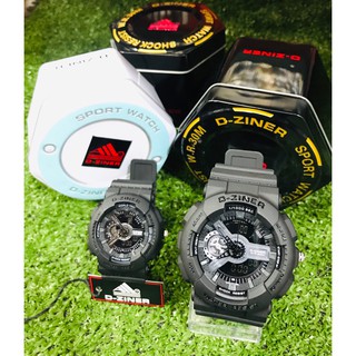 Dziner Watch สายยาง สินค้าแท้กันน้ำ 100% Code:W21D291063