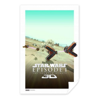 โปสเตอร์หนัง STAR WARS EPISODE 1 1999 ( STAR WARS EPISODE 1 THE   PHANTOM MENACE 1999 MOVIE POSTER )