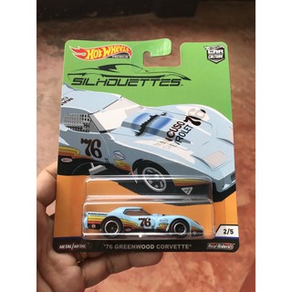 hotwheels ‘76 greenwood corvette 1/64