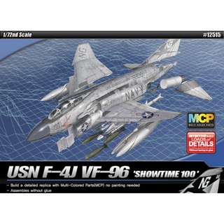 โมเดลเครื่องบิน Academy Model 1/72 AC12515 USN F-4J "SHOWTIME 100"