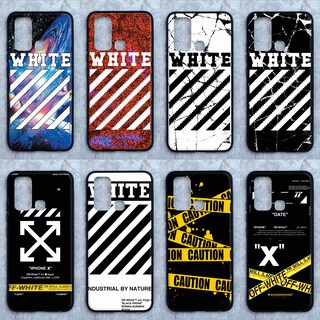 เคส Vivo  Y30 / Y50 ใช้เคสเดียวกัน  ลาย WHITE  ขอบนิ่มหลังแข็ง เคสมือถือ เคสโทรศัพท์ Case