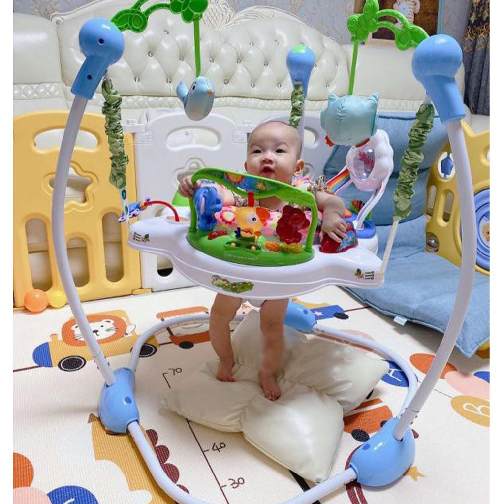 จั้มเปอร์เก้าอี้กิจกรรม 360 องศา Baby walker Jumperoo จั้มเปอร์เด็ก