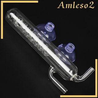 ( Amleso2 ) Co2 เครื่องนับฟองอากาศแบบเกลียวสําหรับตู้ปลา 4 ซม .