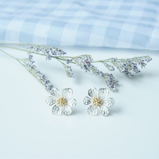 【Pretty Refined】พร้อมส่ง Blossom Daisy S925 earring ต่างหูน่ารัก