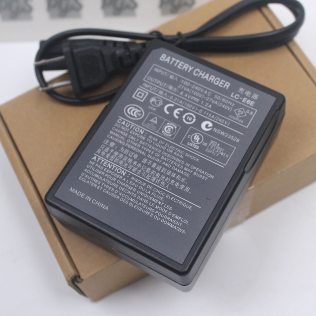 แท่นชาร์จแบต LP-E6 LP E6 รุ่น LC-E6 สำหรับ กล้อง CANON 5D Mark II 6D 7D 60D 70D 80D 90D EOS R R5 สต๊อกไทย พร้อมส่ง - รูปที่ 2