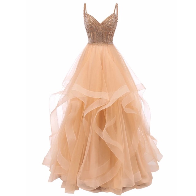 ชุดราตรียาวคริสตัล Gowns