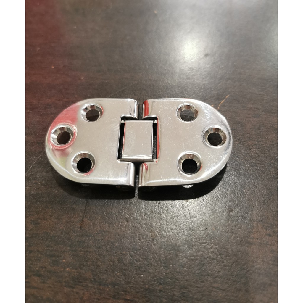 MARINE BOAT SSTEEL 316 FOLDING TABLE HINGE 38MM X 70MM X 3MM (H)