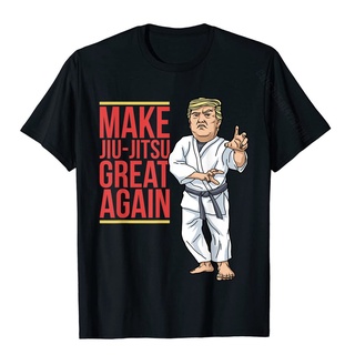 ขายดี เสื้อยืดลําลอง แขนสั้น คอกลม พิมพ์ลาย Jiu Jitsu s Trump Make Jujitsu Great Again BJJ MMA ทรงสลิมฟิต สําหรับผู้ชาย