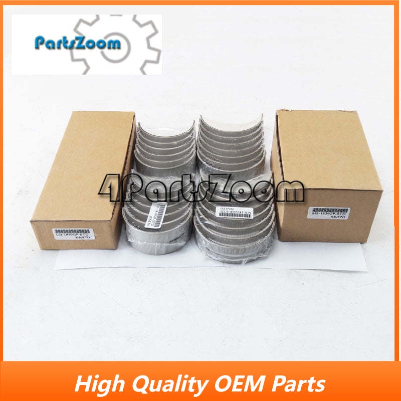 6M70 6DS7 6M60 Main Crankshaft Bearing and Connecting Rod Bearing For MITSUBISHI Engine Repair Parts