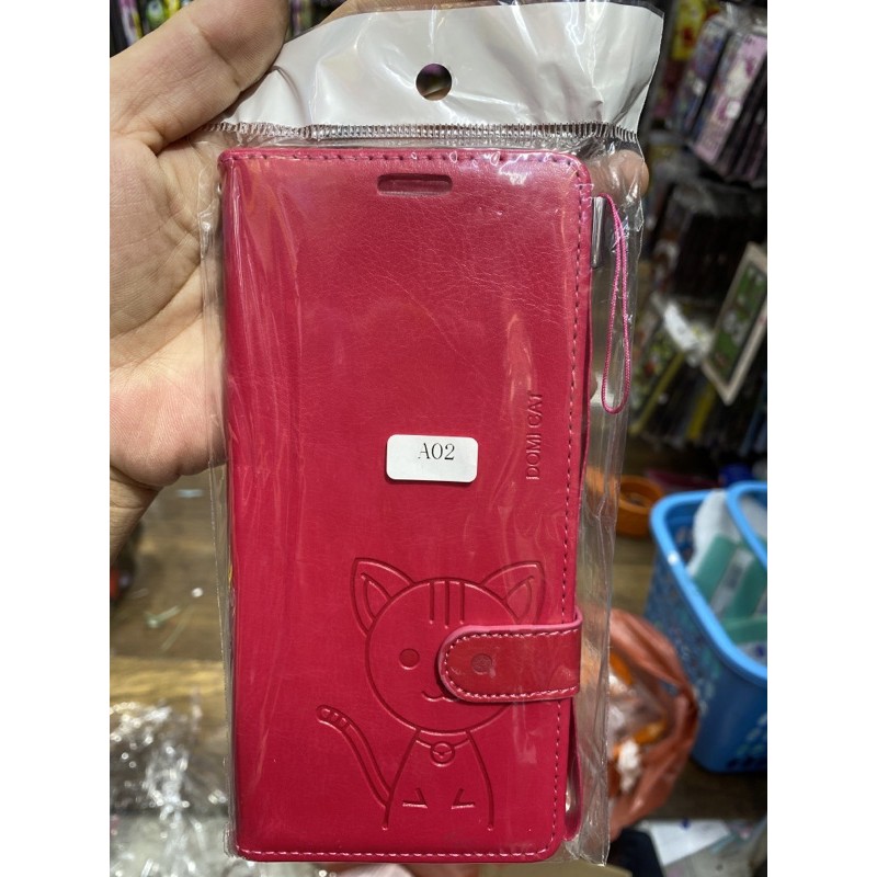 เคส ฝาพับหนัง Domicat ล็อคได้ samsung A52S A03S A02 M02  A02S  A12  A52  A22 (5G)  มีช่องเสียบบัตร - รูปที่ 7