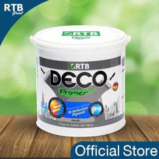 RTB Paint สีรองพื้น Deco Primer 1 gal.