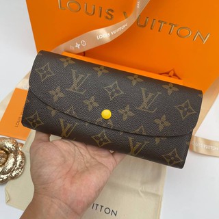 Louis vuitton wallet mono สีเหลือง Grade vip Size 19cm อปก.fullboxset