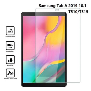 Samsung TAB A 2019 T510 / T515 ฟิล์มกระจกนิรภัยกันรอย 10.1 นิ้ว Full Cover Tempered Glass