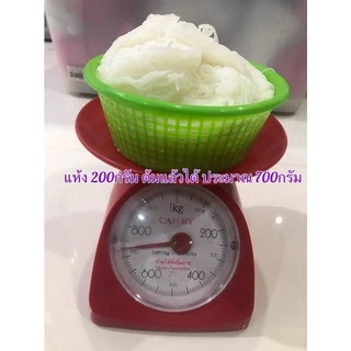 100กรัม 200กรัม น่านฟ้าขนมจีนแห้ง ขนมจีนแห้ง OTOP ขนมจีน ข้าวปุ้น ปลอดสารกันบูด100% มี อย.รับรอง