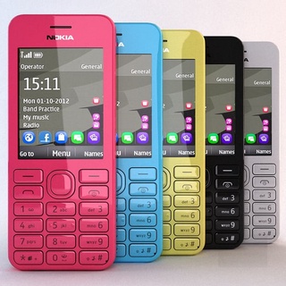 โทรศัพท์มือถือ Nokia 206 ระบบ DualSim หน้าจอ2.4 นิ้ว รองรับ 4G ปุ่มกดใหญ่ มองเห็นชัด สุดคลาสสิค ใช้งานง่าย