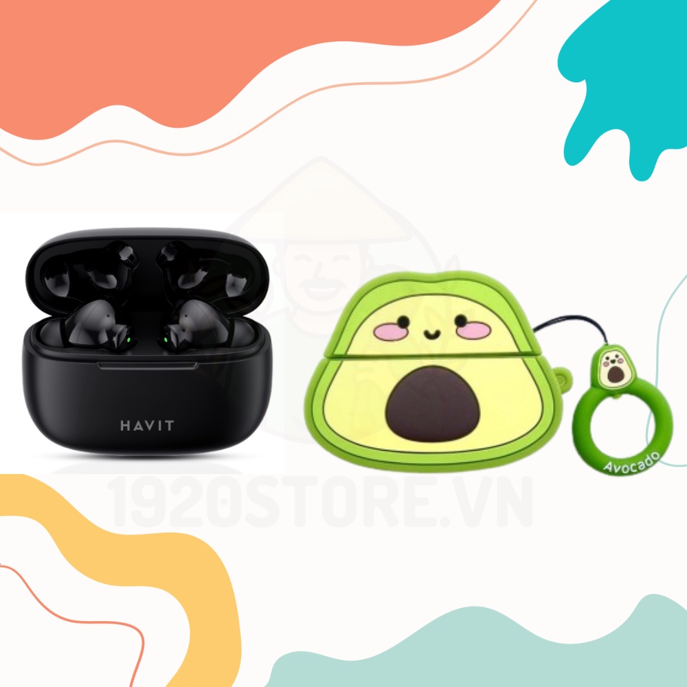 HAVIT SUPER GOODHAVIT TW967 Case Cover Premium TrueWireless Bluetooth Wireless Headphone Case กันกระ