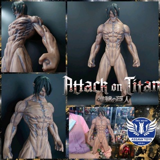 โมเดล Attack on Titan ร่างยักษ์ เอเลน ขนาดยักษ์ 47 Cm !!! ตัวใหญ่มาก วัสดุอย่างดี เท้าหมุนได้ ราคาถูก พร้อมส่งทันที💥