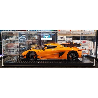 FrontiArt Model 1/18 : F072-158 Koenigsegg Jesko Pumpkin Tang Orange