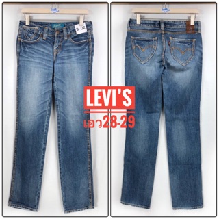 B02&gt;&gt; กางเกงยีนส์ผู้หญิง Levi’s แบรนด์เนมแท้มือสองญี่ปุ่น เอว28-29