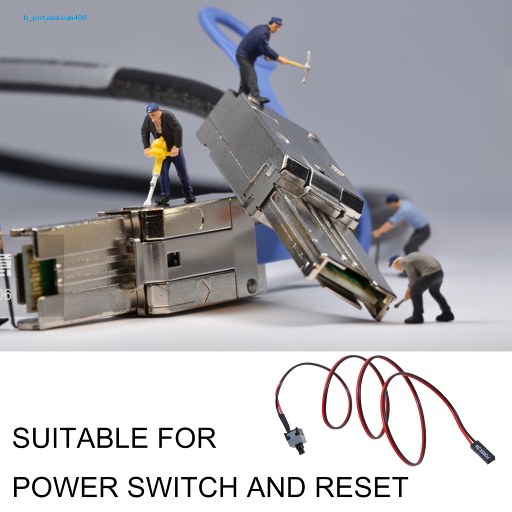 Pota Computer Accessory Power Cable Motherboard On/Off Button Cable ...
