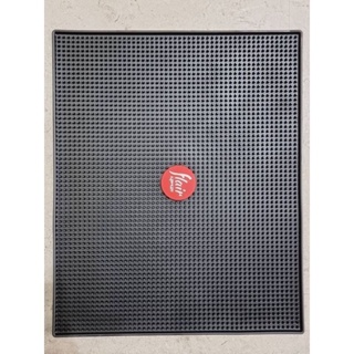 Rubber mat logo flair แผ่นยางกันลื่น ขนาด 45*37cm.