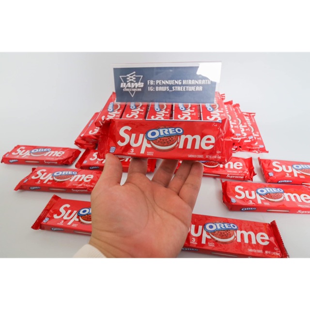 Supreme Oreo แท้ 100% (พร้อมส่ง)