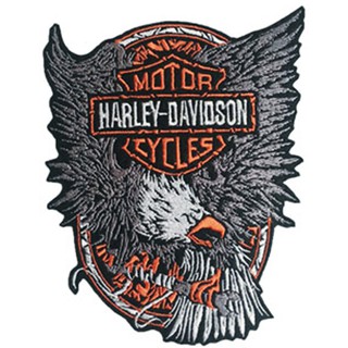 อาร์มรีดปักลาย Harley davidson อาร์มรีดติดเสื้อผ้า ปักลาย Harley davidson ป้ายรีดติดผ้า ปักลาย Harley davidson