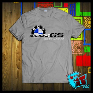 【Size 2T-6Xl】เสื้อยืดผ้าฝ้ายพิมพ์ลายโลโก้ Bmw Motorrad Logo Bmw R1200Gs แฟชั่นผู้ชาย