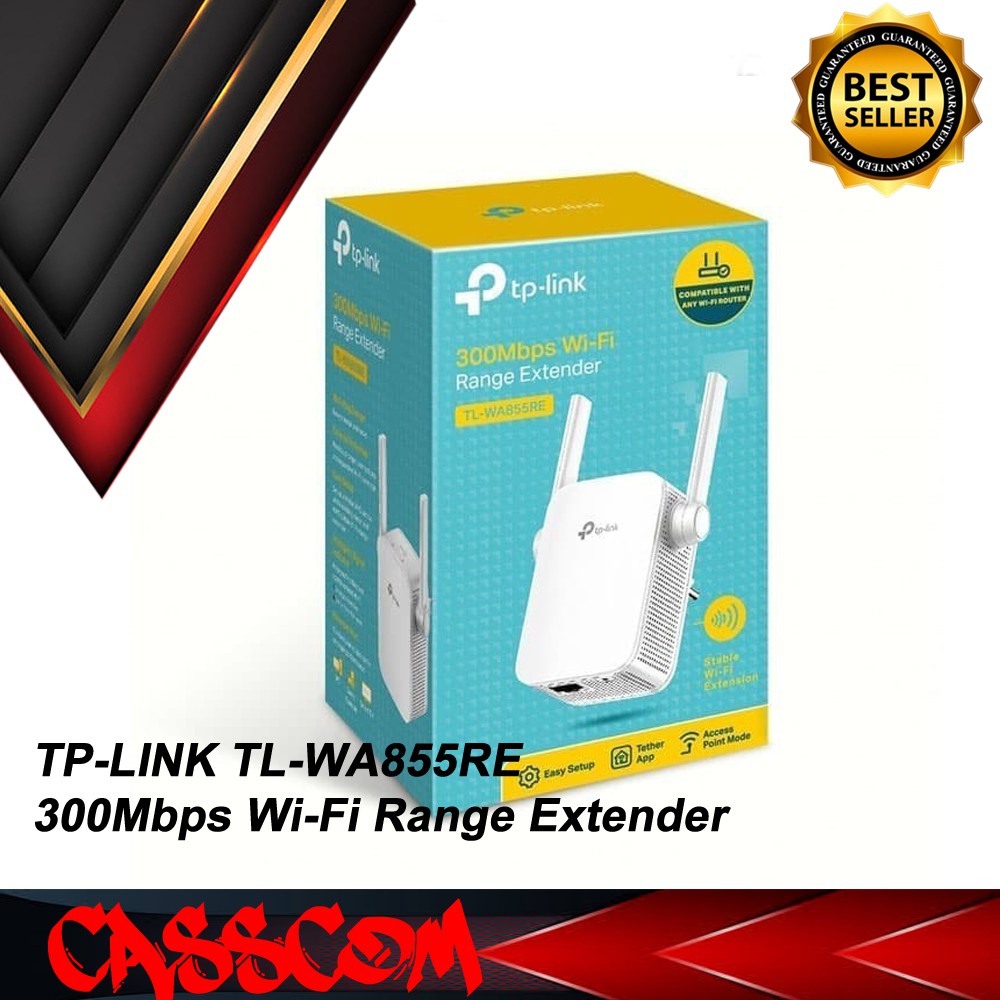 TP-LINK TL-WA855RE 300Mbps Wi-Fi Range Extender