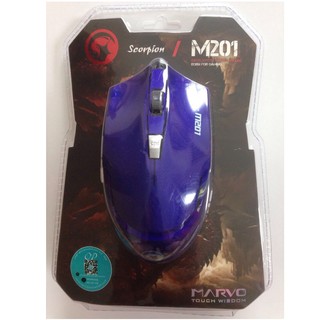 marvo เมาส์ mouse รุ่น m201（RED)