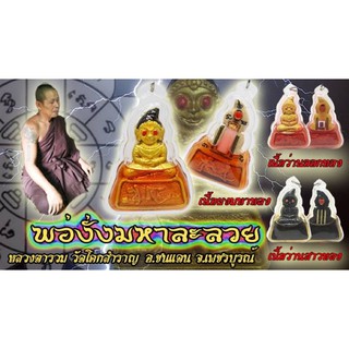 พระงั่งมหาละลวย (พ่องั่ง) หลวงตารวม วัดโคกสำราญ จ.เพชรบูรณ์ ปี2560