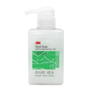 3M สบู่เหลวล้างมือ 3เอ็ม ขนาด 400 มล. (Liquid Hand Soap)