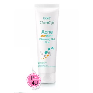 Exxe Clearasoft Acne Cleansing Gel Plus 100g เจลล้างหน้าลดสิว / nutrimaster / nutri master