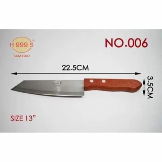 มีดหั่นผลไม้,มีดทำอาหาร สแตนเลส22.5cm