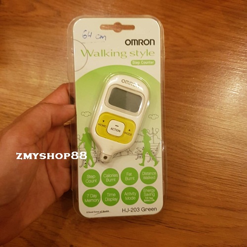 ส่งต่อ OMRON  Walking Style รุ่น HJ-203 เครื่องนับก้าว