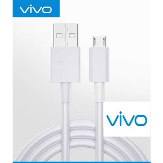 สายชาร์จ แท้ๆ Micro Usb 2A. ใช้สำหรับ vivo รุ่น Y53,Y55S,Y65,Y81,Y83,Y85,Y91,Y93,Y95,Y11,Y12,Y15,Y17,Y19,V5,V5 พร้อมส่ง