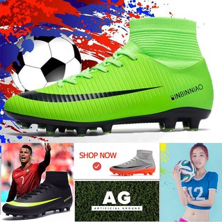 ✅จัดส่งฟรี✅（FG 35-45）ของแท้รองเท้าฟุตบอล ใหม่ รองเท้าสตั๊ด รองเท้าฟุตบอลที่ราคาถูกที่สุดในนี้ รองเท้าฟุตบอล ฝึกรองเท้า