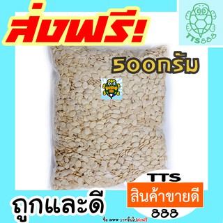 [ลด25% โค๊ต25CCB99] เมล็ดแตงโมอบ เม็ดแตงโม กะเทาะเปลือก [พร้อมทาน] เต็มเมล็ดใหญ่ เกรด AAA 500กรัม ผลิตใหม่ตลอด