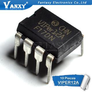 10PCS VIPER12A DIP8 VIPER12 DIP 12A DIP-8 new and original IC