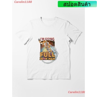 New Im Going Full Iron Man! Essential T-Shirt เสื้อยืด ดพิมพ์ลาย ดผ้าเด้ง คอกลม cotton ความนิยม sale Unisex