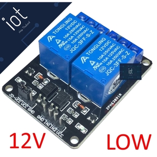 Module Relay 12V 2 Channel Active LOW