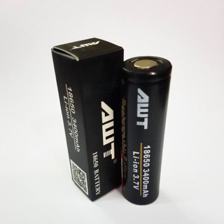 ถ่านชาร์จAWT IMR18650 3400mAh งานดี (1ก้อน)